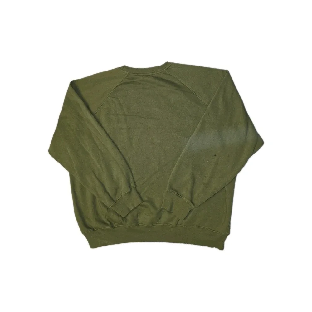 The North Face Evolution Fleece Olive Green Mens 2XL Crew Neck Sweatshirt